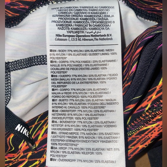 New Nike Running Dri-Fit Cropped Leggings XS - Picture 9 of 17